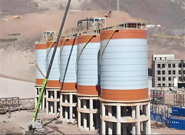 禄丰高架钢板仓