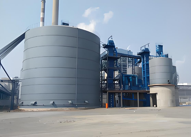 禄丰1万吨钢板仓